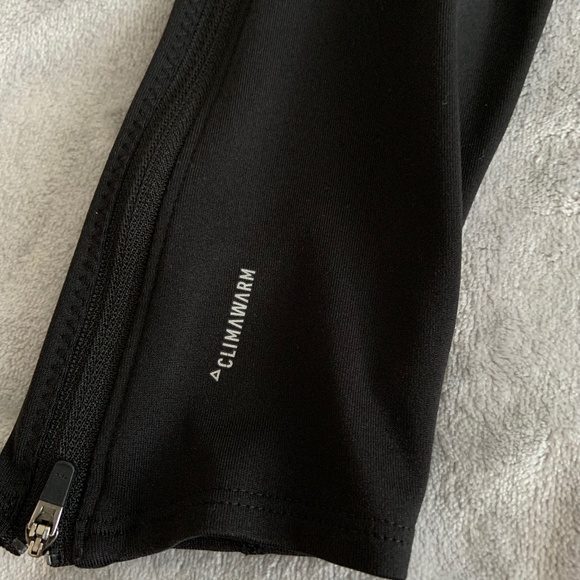 ADIDAS Black Climawarm Leggings - Picture 9 of 11